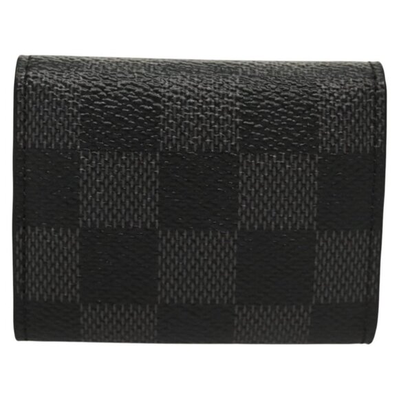 LOUIS VUITTON Damier Graphite Cuffs & Cuff Case Cuffs LV Auth - Picture 3 of 16